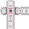 Misura pieghevole in legno di faggio 1407 GEO 2m bianco Anteprima dell’immagine prodotto 11