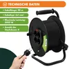 Bobine de câble KRUMAD de 50 mètres avec 4 prises de Voir les images du produit 3