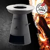 LANDMANN Holzkohlegrill mit Edelstahlgrillplatte ** Podgląd zdjęcia produktu 3