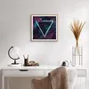Gerahmtes Poster - Rahmen in heller Eiche - Leuchtend Produktbild-Vorschau 6