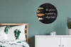 MuchoWow® Rundes Wandbild - Runde Bilder Sprüche - Küche - Produktbild-Vorschau 4