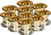 KOTARBAU® 10er Set Luftgitter Rund Gold aus Kunststoff für Produktbild-Vorschau 1