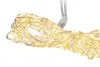 A close-up shot of a string of battery-operated LED lights on a white background. Produktbild-Vorschau