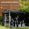 Outsunny Garagenzelt, wasserdicht Zeltgarage mit Tür, Produktbild-Vorschau 4