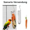 2er Set Edelstahl Vogel-Futterspender – 304 rostfrei, Produktbild-Vorschau 3