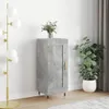 The Living Store Sideboard Betongrau 34,5x34x90 cm Produktbild-Vorschau 1