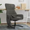 vidaXL Relax křeslo Dark Grey Velvet Náhled obrázku produktu 2