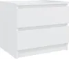 vidaXL Noční stolky 2 ks. Bílý 50x39x43,5 cm výrobek ze Náhled obrázku produktu 1