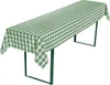 REDBEST Biertisch Tischdecke Nashville" grün 90x260 cm" Produktbild-Vorschau 1
