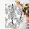 10m VLIES TAPETE Rolle Schwarz Weiß Baum √Ąste Natur XXL Produktbild-Vorschau 4