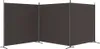 A three-panel room divider is shown against a white background. Náhľad obrázku produktu