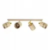 LUXOLAR - LED Deckenleuchte 4-flammig Creme/Gold E27 60W - Produktbild-Vorschau 1