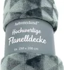 Heimtexland Hochwertige Flanell Kuscheldecke XL 200x150 cm Produktbild-Vorschau 2