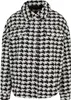 Urban Classics Ladies - Sherpa Overshirt houndstooth - S Produktbild-Vorschau 7