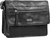SPIKES & SPARROW Leder Umhängetasche Bronco Crossover Black Produktbild-Vorschau 5