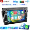 Piano Black 2+64G 7 "Android 13 Car Radio Carplay Dla Opel Podgląd zdjęcia produktu 2