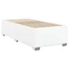 Bettgestell Weiß 90x200 cm Kunstleder Produktbild-Vorschau 1