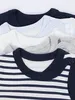 TupTam Baby Jungen Kurzarm Wickelbody Baumwolle Body 5er Produktbild-Vorschau 6