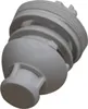 A close-up, angled view of a gray spa massage nozzle. Náhled obrázku produktu