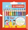 Happy Kidz Farbstifte Trio 12er Etui 21404156060 Produktbild-Vorschau 1