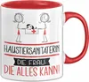 Haustiersanitäterin Geschenk Tasse Becher Die Frau Die Produktbild-Vorschau 1