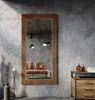 80x160 Rechteckig Rustikale Wandspiegel mit Rahmen Produktbild-Vorschau 3
