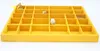 Woodweaver | Etagère en bois jaune 28 compartiments Voir les images du produit 8