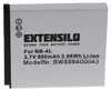 EXTENSILO Akku kompatibel mit Canon Digital Ixus 110 is, Produktbild-Vorschau 1