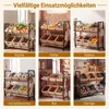 COSTWAY Getränkekistenregal für 6 Kisten, klassisches Regal Produktbild-Vorschau 7