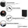 STIV Möbel | Szafka łazienkowa wisząca Czarny Mat 40x60x25 Podgląd zdjęcia produktu 4