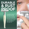 Rasierhobel mit Doppelklinge für Unisex, Metallgriff, Produktbild-Vorschau 8