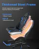 Bigzzia Gaming Stuhl mit Fußstütze - Gamer Stühle Produktbild-Vorschau 6