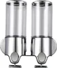 (transparent) 500 ml x 2 Seifenspender zur Wandmontage, Produktbild-Vorschau 3