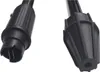 Close-up view of two black plastic connectors, likely for a pressure washer hose. Anteprima dell’immagine prodotto