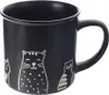 Tasse en céramique 500ml, chats noirs, micro-ondable Voir les images du produit 5