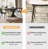 MODFU Table à Manger - Extensible avec Plateau Robuste et Voir les images du produit 7