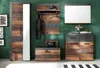 trendteam Garderobe 5-teilige Kombination Indy Graphit Grau Produktbild-Vorschau 4