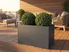 Pflanzkübel Palatino Lotte Metall beschichtet 80 x 40 x 50 Produktbild-Vorschau 2
