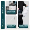 VOUNOT® Wäschekorb 3 Fächer 170L, Wäschesammler mit Deckel  Produktbild-Vorschau 6