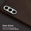 Accezz Vintage Leather Magsafe Backcover per Samsung Galaxy Anteprima dell’immagine prodotto 4