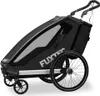 FUXTEC Fahrradanhänger FX-FA1S | Einsitzer faltbar mit Produktbild-Vorschau 3