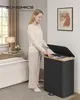 SONGMICS Wäschekorb mit Deckel, Wäschesammler, Produktbild-Vorschau 3