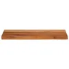 Design Tischplatte 40x20x2,5 cm Rechteckig Massivholz Produktbild-Vorschau 3