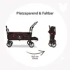 FUXLIFE by FUXTEC Chariot pliant FX-CT800 Comfort - Marron Voir les images du produit 4