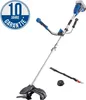 A cordless string trimmer with a warranty badge. Anteprima dell’immagine prodotto