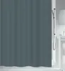 Duschvorhang MSV ROMANA 180 x 180 cm dunkelgrau 149510 Produktbild-Vorschau 4