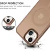 A close-up marketing image of an iPhone case, highlighting its drop protection features with a graphic and text. Náhľad obrázku produktu