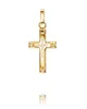 Kreuz in Kreuz-Anhänger Goldkreuz Jesus Christus Produktbild-Vorschau 2