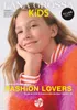 A young girl is featured on the cover of a magazine, promoting fashion for kids and teens. Produktbild-Vorschau