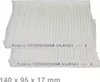 Bosch Siemens Pollenfilter, Hygienefilter, Produktbild-Vorschau 1